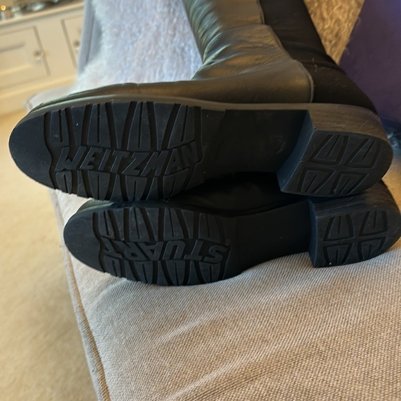 Stuart Weitzman 50/50 leather boots❤️ - Picture 4 of 5
